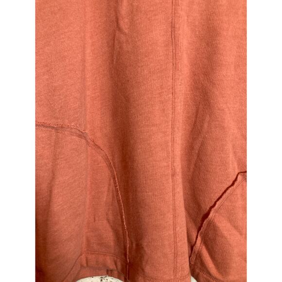 Rae Mode Sweatshirt Womens Small Dark Mauave Pockets Athletic Athleisure Cotton - Picture 6 of 12